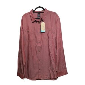 Prana Dolberg Flannel Shirt Tall Fit XXLT